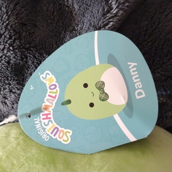 NWT Danny Dinosaur Squishmallow 8 inch (RFL) - Picture 2 of 4